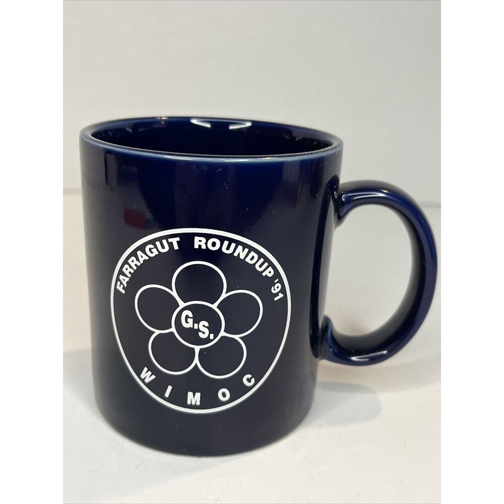 1991 Idaho Girl Scouts WIMOC Farragut Idaho Souvenir coffee/tea mug cup